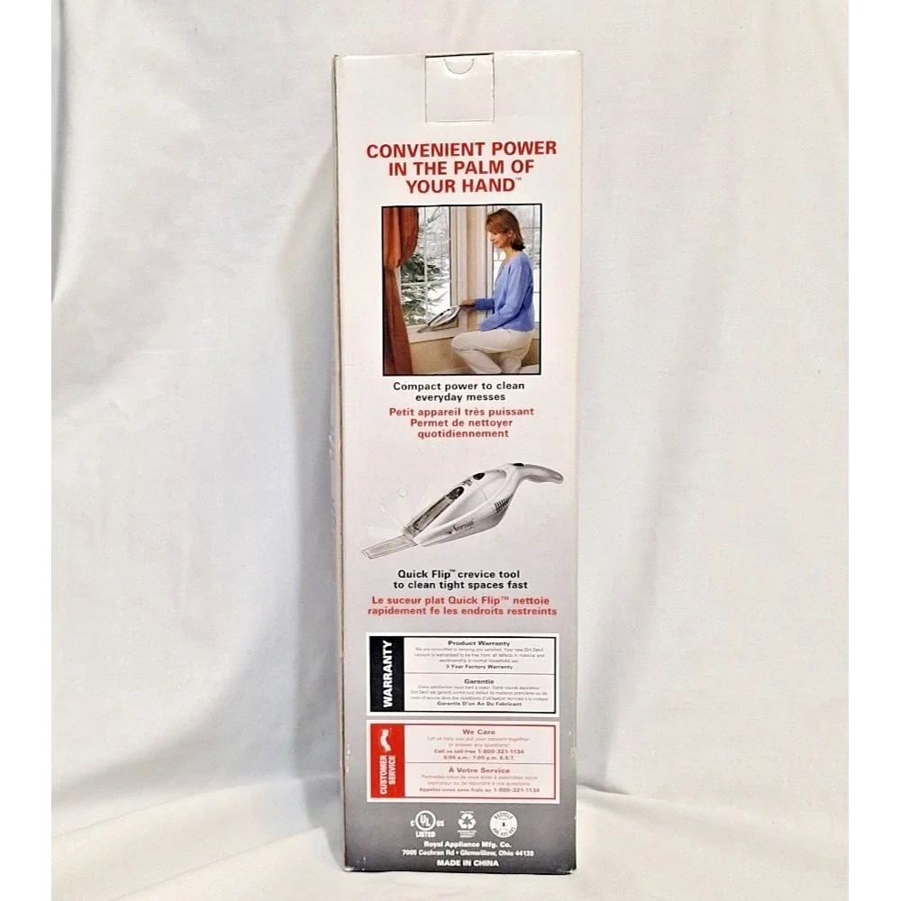 Dirt Devil Scorpion Corded Handheld Vacuum Model NOS 2002